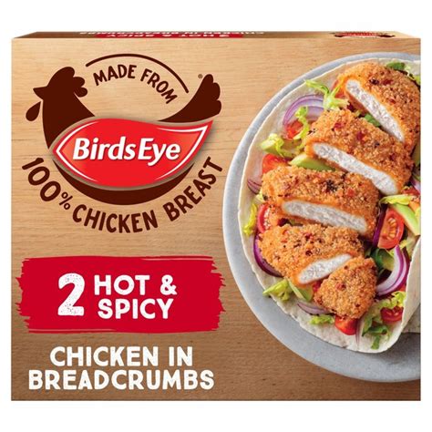 Birds Eye 2 Hot And Spicy Breaded Chicken Breast Steaks Ocado