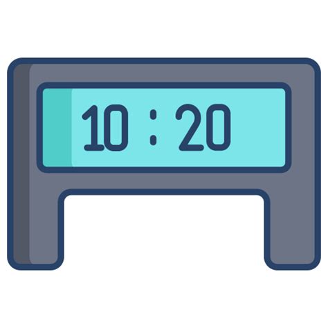 Digital clock Icongeek26 Linear Colour icon