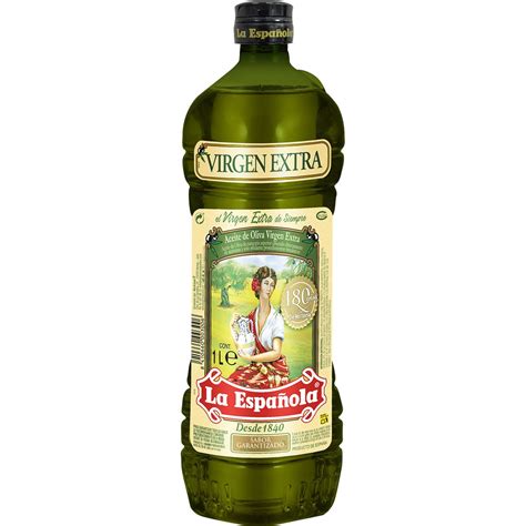 Comprar aceite de oliva virgen extra botella 1 l LA ESPAÑOLA