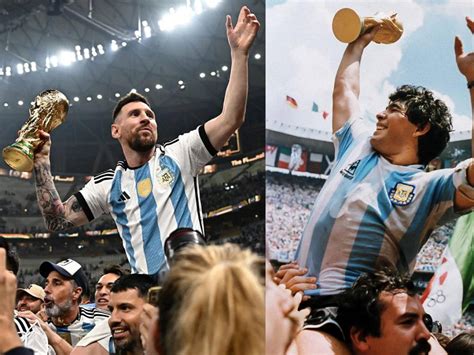 De Maradona A Messi La Foto Icónica Del Azteca En Lusail