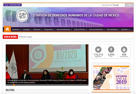 Cndh Emite Recomendaci N A La Comisi N De Derechos Humanos De Cdmx