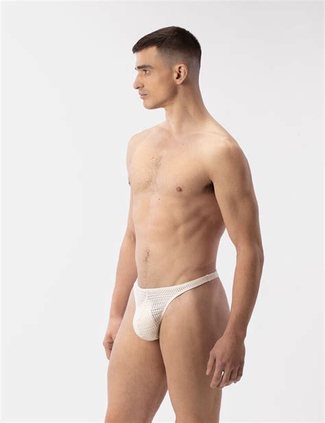 Barcode Berlin Thong LOR Nude S M L XL Men S Brief 92207 3101 Gay Sexy EBay