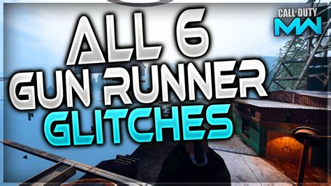 All The Best Working Glitches Spots On Gun Runner Call Of Duty