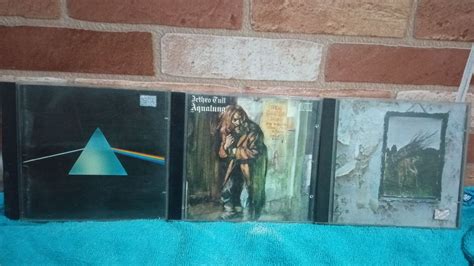 3 Cds Clássicos do Rock Led Zeppelin pink Floyd Jethro Tull Produto