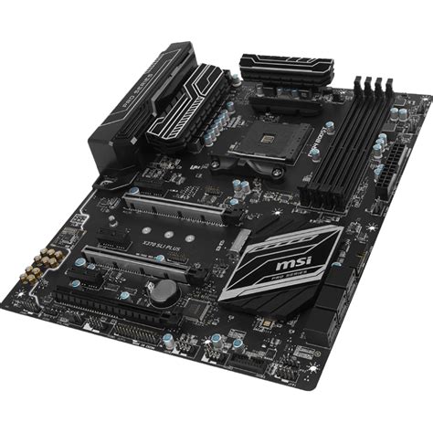 Placa Mãe Msi X370 Sli Plus Chipset X370 Amd Am4 Atx Ddr4