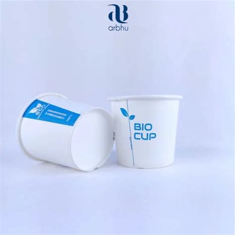 Eco Friendly Biodegradable Paper Cups Ml At Rs Piece