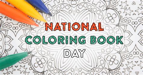 Celebrate National Coloring Book Day at Avondale Library August 2