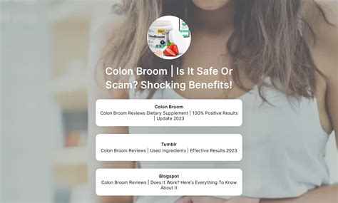 Colon Broom | Is It Safe Or Scam? Shocking Benefits!'s Flowpage