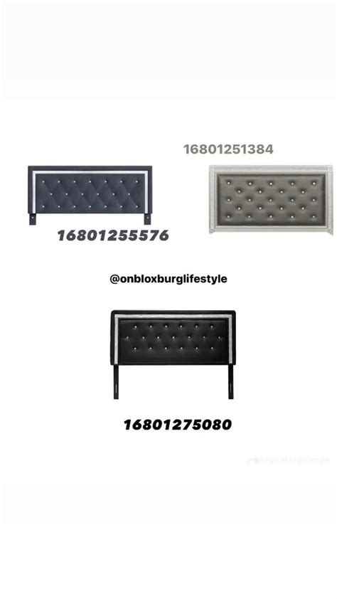 Headboard Decals Bloxburg Decal Codes