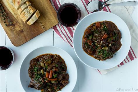 Red Wine Beef Stew Fox And Briar