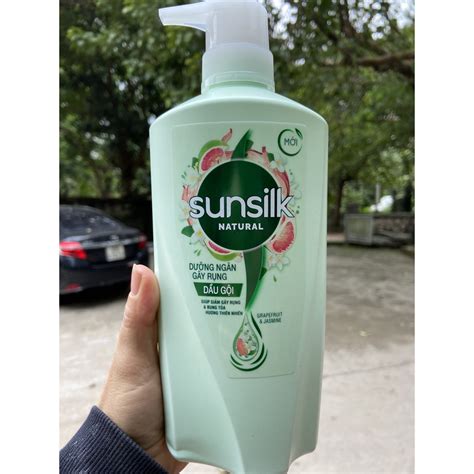 DẦu GỘi ĐẦu Sunsilk Natural DƯỠng NgĂn GÃy RỤng 650g Dầu Gội