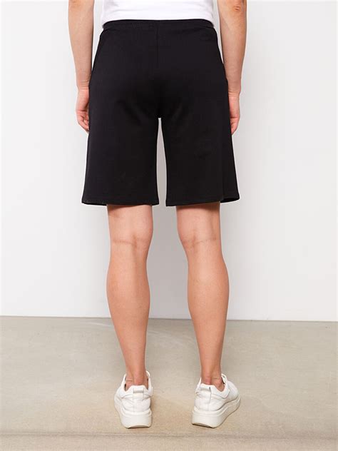 Elastic Waist Straight Pocket Detailed Maternity Shorts S2KQ52Z8 CVL