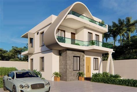 Duplex Modern House Design at Rs 4000/square inch in Ghaziabad