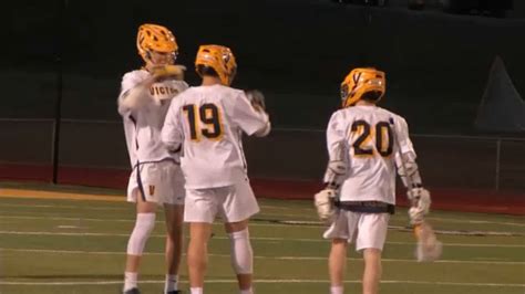 Victor Beats Pittsford In Boys Lacrosse