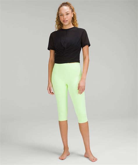 Lululemon Align High Rise Crop 17 Faded Zap Lulu Fanatics