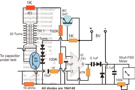 Diy Esr Capacitor Meter - Do It Your Self