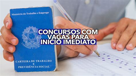 Saiu Concursos No País Reúnem 335 Mil Vagas E Oportunidades Para