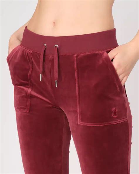 Buy Juicy Couture Classic Velour Del Ray Pocket Pant Tawny Port