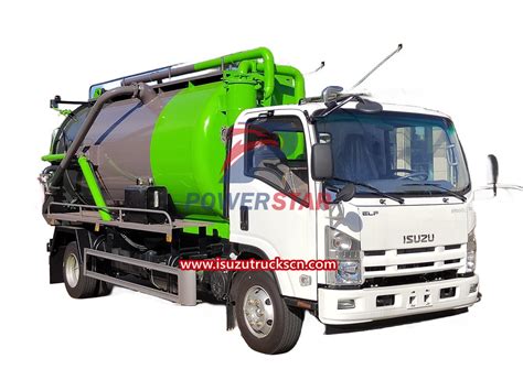 Hot Selling Isuzu Sewage Tanker With Jurop Vacuum Pump In China