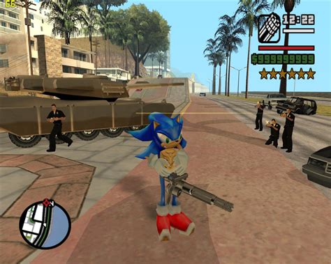 Sonic the Hedgehog mod in GTA by Playstation3hero on DeviantArt