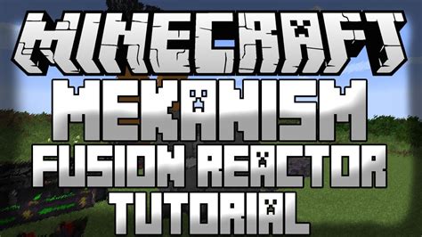 Minecraft Mekanism Tutorial Fusion Reactor Solar Evaporation Plant