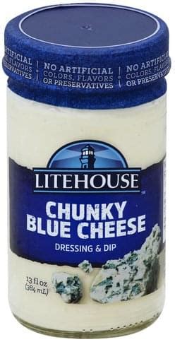 Litehouse Chunky Bleu Cheese Dressing Dip Oz Nutrition