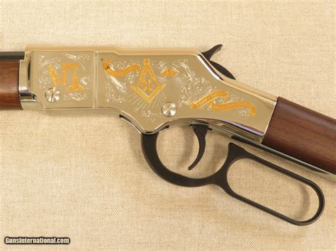 Henry Repeating Arms Golden Boy Model H004mas Masons Tribute Edition