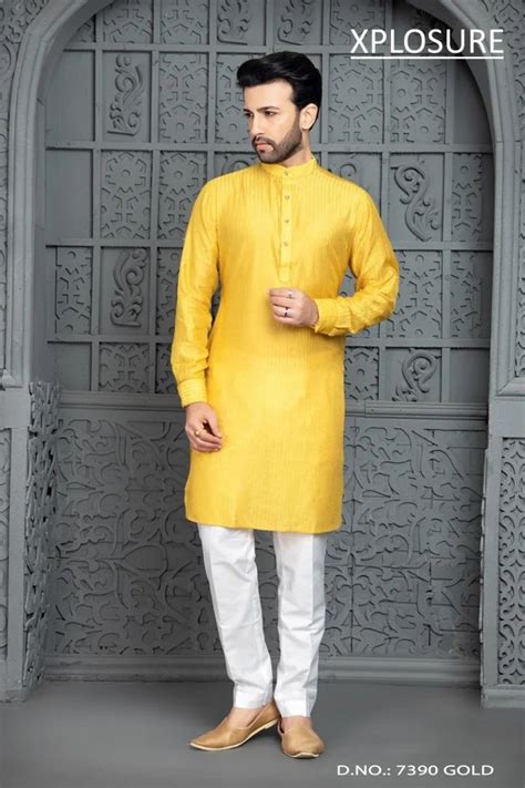 Silk Solid Men Kurta Pajama At Rs Piece In New Delhi Id