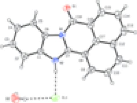 The Molecular Structure And Atom Labeling Scheme For I With Download Scientific Diagram