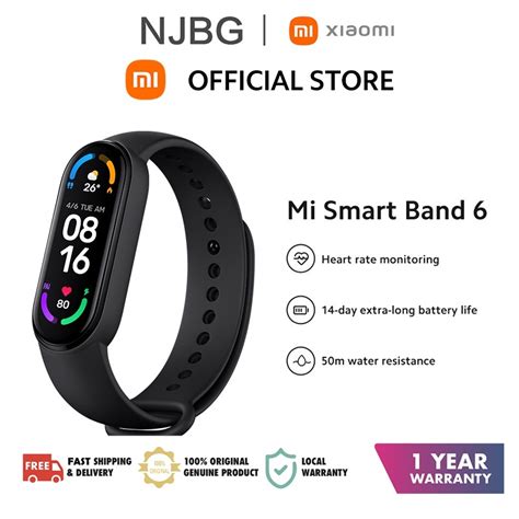 Vers O Global Xiaomi Mi Band Pulseira Inteligente Tela Amoled