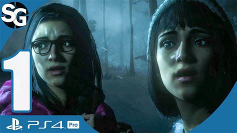 Until Dawn Walkthrough Gameplay No Commentary Prologue Part