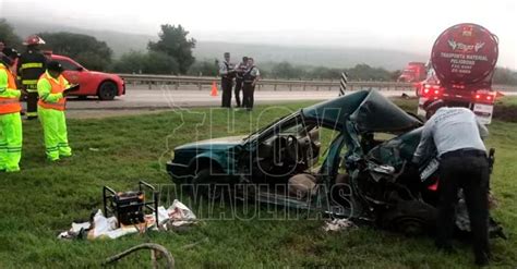 Hoy Tamaulipas Accidentes En Tamaulipas Trailero Dejo Prensados A Dos