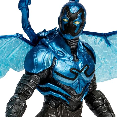 Dc Blue Beetle Movie Blue Beetle Battle Mode Inch Scale Action Figure