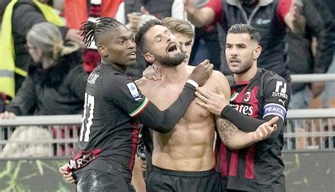 Nusabali Usai Menangkan Ac Milan Giroud Langsung Diusir Wasit