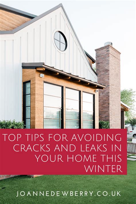 Top Tips for Avoiding Cracks And Leaks in Your Home This Winter