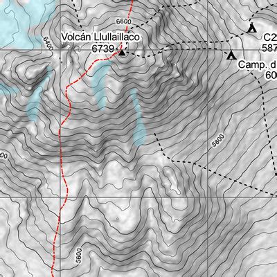 Volcán Llullaillaco Map by Zumaps | Avenza Maps