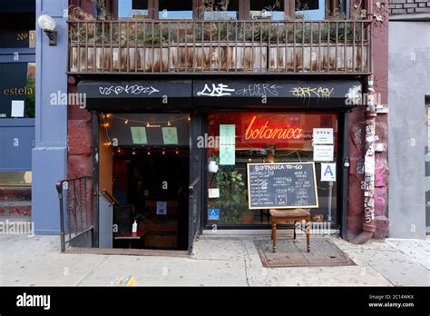 Botanica Bar, 47 East Houston Street, New York, NYC storefront photo of ...