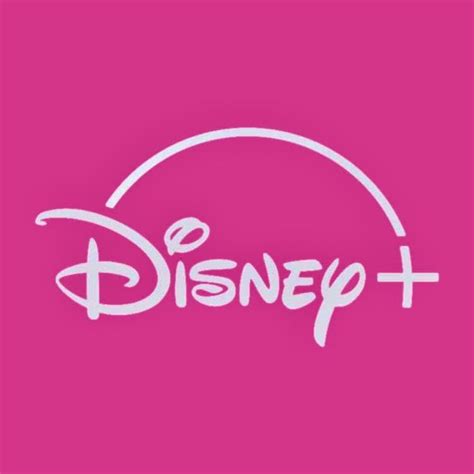 Pink Disney Plus Icon