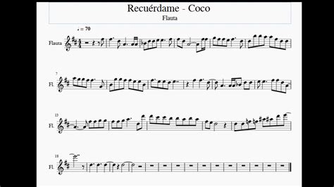 Recuérdame COCO - PARTITURA Chords - Chordify