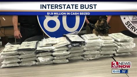 1 9 Million In Cash Seized During I 80 Traffic Stop [video]