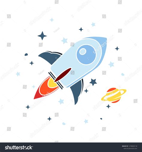 Spacecraft Iconspaceship Illustrationspacecraft Symbolscience Sign