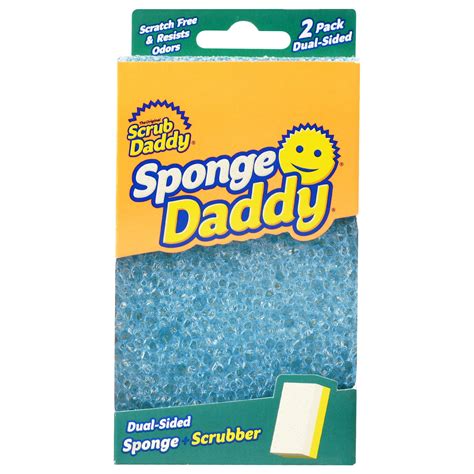 Sponge Daddy 2 Piezas Doble Cara Scrubdaddymx