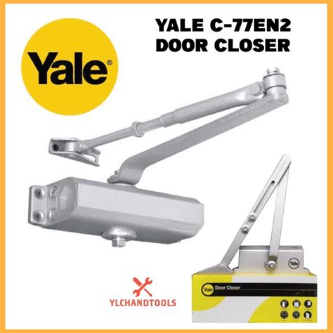 READY STOCK YALE Surface Mounted Door Closer C 77EN2 Fire Rated