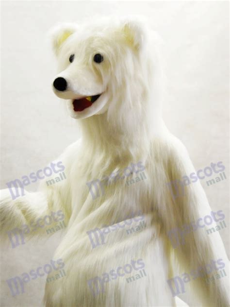 Cute Polar Bear Adult Mascot Costume Animal