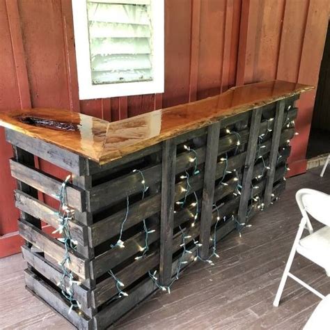 RYOBI NATION Pallet Bar Diy Home Bar Pallet Bar Diy Wood Pallet Bar