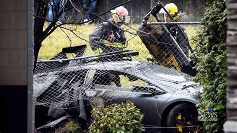 Dodge Weave Crash Lamborghini Driver Totals Car Gets Fined Ctv News