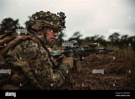 U S Marine Corps Cpl Adam Wiscombe Team Leader 3rd Battalion 25th