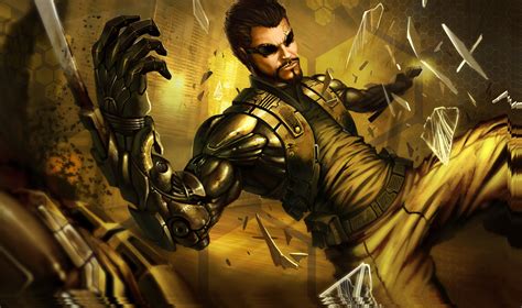 Deus Ex Human Revolution Adam Jensen Concept Art