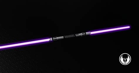 Adaptive Saber Parts Purple Double Bladed Lightsaber Thank You Yes