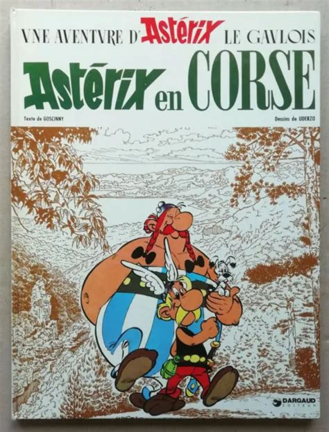 ASTÉRIX EN CORSE UDERZO GOSCINNY éd Dargaud 2è trim 1973 EO EUR 20 00